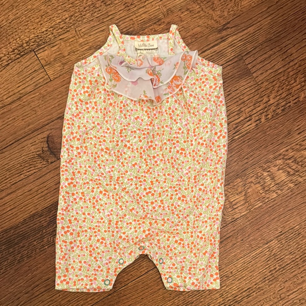 Matilda Jane Floral Ruffle Romper